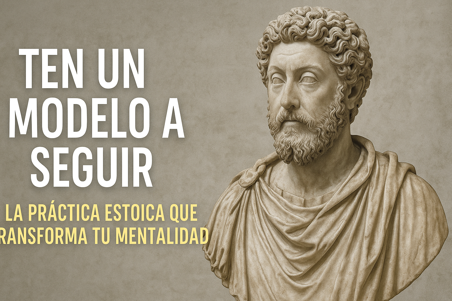 🧠 Ten un modelo a seguir – La práctica estoica que transforma tu mentalidad